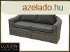 Rattan pad 2 f rszre BORNEO LUXURY (szrke)