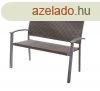 Kerti rattan pad CALVIN (szrke)