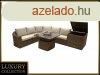 Rattan modulris kszlet BORNEO LUXURY 5 szemlyes (barna)