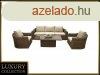 Rattan modulris kszlet BORNEO LUXURY 5 szemlyes (barna)