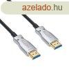 Akyga AK-HD-50L HDMI 2.1 Optical AOC Cable 5m Black
