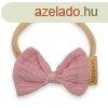 Puha muszlinbl kszlt fejpnt csecsemknek New Baby pink