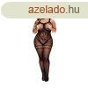 Baci Plus Size - mints cicaruha hls combrsszel - fekete 