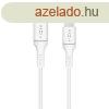 Fixed Cable USB-C apa - Lightning apa Adat s tltkbel - F