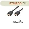 BlackBird HDMI male/male sszekt 4K 20m Black