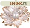 JwL Luxury Pearls Egyedi 2 az 1-ben vir&#xE1;gos bross i