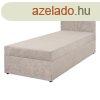 Boxspring &#xE1;gy, egyszem&#xE9;lyes, b&#xE9;zs