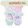 Foxy Baby Rvid ujj pamut body szett (4db-os) ( 56 ) - Unik