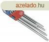 EXTOL PREMIUM torx kulcs klt. 9db, extra hossz; T10-T50, ho