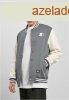 Starter College Fleece Jacket heavymetal/palewhite