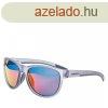 BLIZZARD-Sun glasses PCSF701130, rubber transparent smoke gr