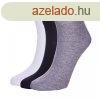 AUTHORITY-MID SOCKS 3PCK SS20 gbw Y20 Keverd ssze 35/38