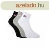 FILA-F9303 SOCKS QUARTER PLAIN 3 PACK-700 CLASSIC Keverd ss