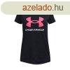 UNDER ARMOUR-Tech Solid Print Fill BL SSC-BLK Fekete 160/170