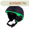 BLIZZARD-Double ski helmet, black matt/neon green, big logo 