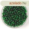 Preciosa cseh ksagyngy - Silver Lined Emerald Green - 10/0