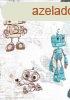 Mints textil pelenka 1db-os - Robot