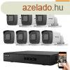 Hikvision 7 biztonsgi kamers IP kamera rendszer 2MP Full H