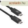 ACT AC7431 USB4 20Gbps connection cable C male - C male 1m U