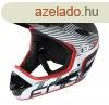 FORCE TIGER downhill sisak fekete-piros-fehr l-xl (59-61)