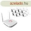 Wifi Vezetk nlkli kamera rendszer 2MP IP 8db Full HD kame