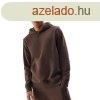 4F-SWEATSHIRT-AW23TSWSM688-80S-DARK BROWN Barna XXL