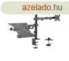 Gembird MA-DA-03 Adjustable Desk Mount With Monitor Arm And 