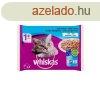 Whiskas alutasak 4-pack halas aszpikban 4x85g