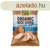 Barnarizs chips, 25 g, RICE UP "Bio", hajdinval 