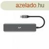 Silicon Power Boost SU20 USB/Type-C Hub Grey