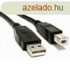 Akyga AK-USB-12 USB A / USB B cable 3m Black