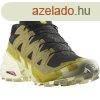 SALOMON-Speedcross 6 black/cress green/transparent yellow Fe