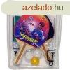 Pingpong t 2 darabos kszlet labdval s hlval