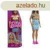 Barbie 65. vforduls baba szivrvnyos topban