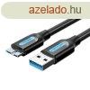 Vention COPBF USB 3.0 dugasz-Micro-B dug kbel (1 m, fekete