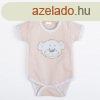 Baba body rvid ujj New Baby BrumBrum old pink grey