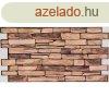 20 db FLEXWALL PVC falburkolat Natural Stone Slate k 98x49,