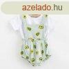 Muslin babakszlet Rvidnadrg s Pl New Baby Avocado