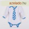 Body nyomtatott mintval New Baby trkiz nyakkendvel