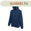 Fruit of the Loom F44 kapucnis pulver, HOODED SWEAT, Navy -