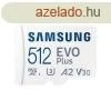 SAMSUNG Memriakrtya, EVO Plus microSDXC krtya, 512GB, UHS