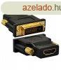 Astrum PA250 DVI - HDMI adapter fekete (passzv)