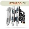 AXAGON PCEA-S4N PCIE Controller 4x Serial