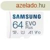 SAMSUNG Memriakrtya, EVO Plus microSDXC krtya, 64GB, UHS-