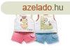 Chicco Ujjatlan trik + short, rzsaszn-fehr, 74-es