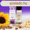  Organic Massage Oil with stones AMETHYST SWEET ALMOND 100ml