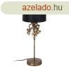 Asztali lmpa Fekete Aranysrga 220 -240 V 24 x 24 x 63 cm M