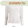 Ni hossz ujj sport pl, SOL&#039;S SO02072, White-XS