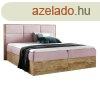 Boxspring &#xE1;gy, 200x200, r&#xF3;zsasz&#xED;n