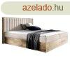 Boxspring &#xE1;gy, 200x200, b&#xE9;zs Paros sz&